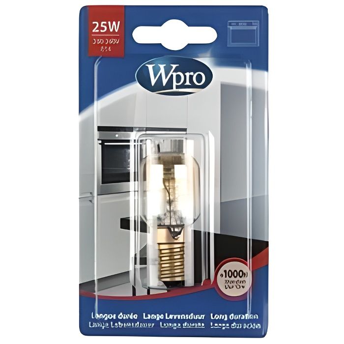 Ampoule four 25W culot E14 300°c
