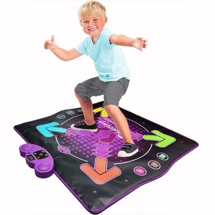 Tapis De Danse Interactif - Musique, Capteur, Fitness Ludique