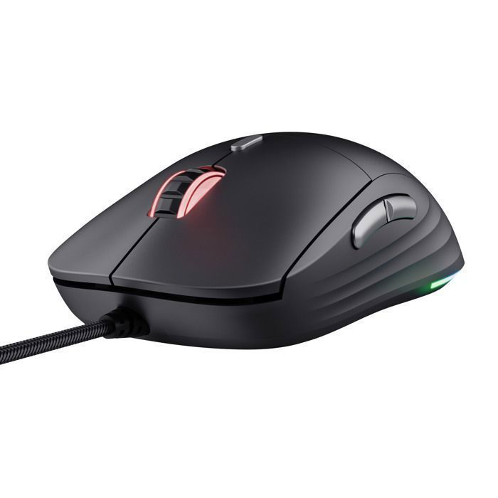 Trust Gaming REDEX Souris Gamer Légère 82 g Interrupteurs Kailh 200-10000 DPI 6 Boutons Programmables Souris Gaming RGB Filaire