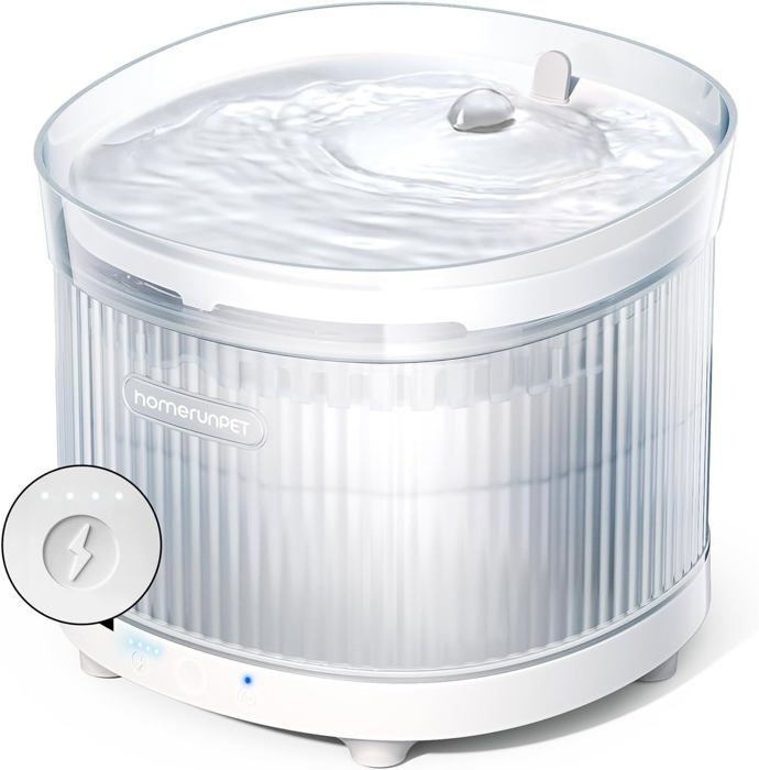 Meilleurs prix pour Fontaine A Eau Chat Sans Fil Avec Detecteur De MouvementSilencieux Fontaine À Eau Pour Chat À Pile 7800MahSans Bpa2L