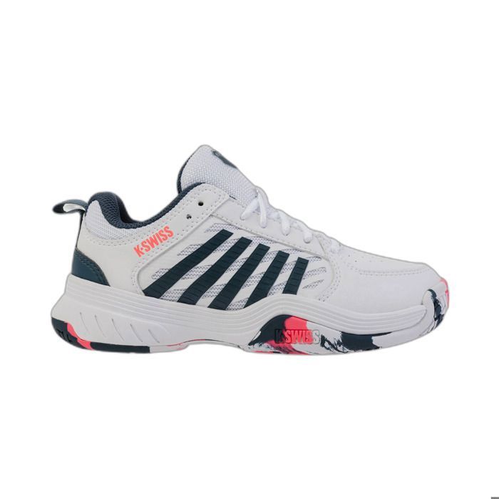 K-Swiss Court Express 2 - Chaussures de tennis junior blanches (mixte) K-Swiss Court Express 2 - Chaussures de tennis junior blanches (mixte)