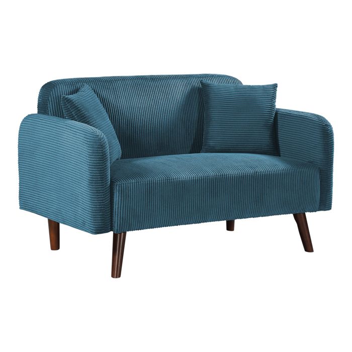 Canapé 2 places Midt 132 x 70 x 80 5 cm bleu Canapé 2 places Midt 132 x 70 x 80 5 cm bleu