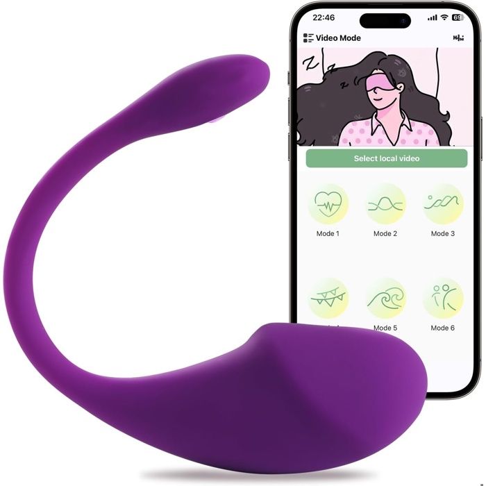 Vibromasseur tlcommand - Chronus - Violet - 9 modes - APP Bluetooth -  Silencieux - Cdiscount Boutique Erotique