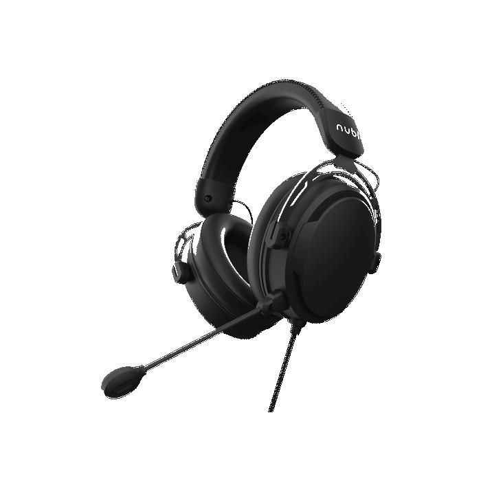 Casque gaming - NUBI - NH1 SE - Noir - Microphone amovible - Connexion 35 mm