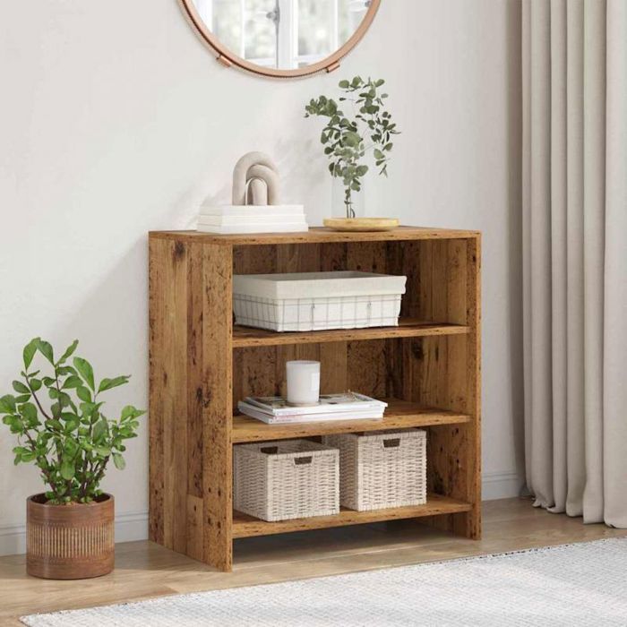 Buffet bas - VIDAXL - 875225 - Bois dingénierie - Marron - 70x41x75 cm
