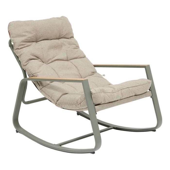 Fauteuil à bascule Felinio vert laurier Fauteuil à bascule Felinio vert laurier