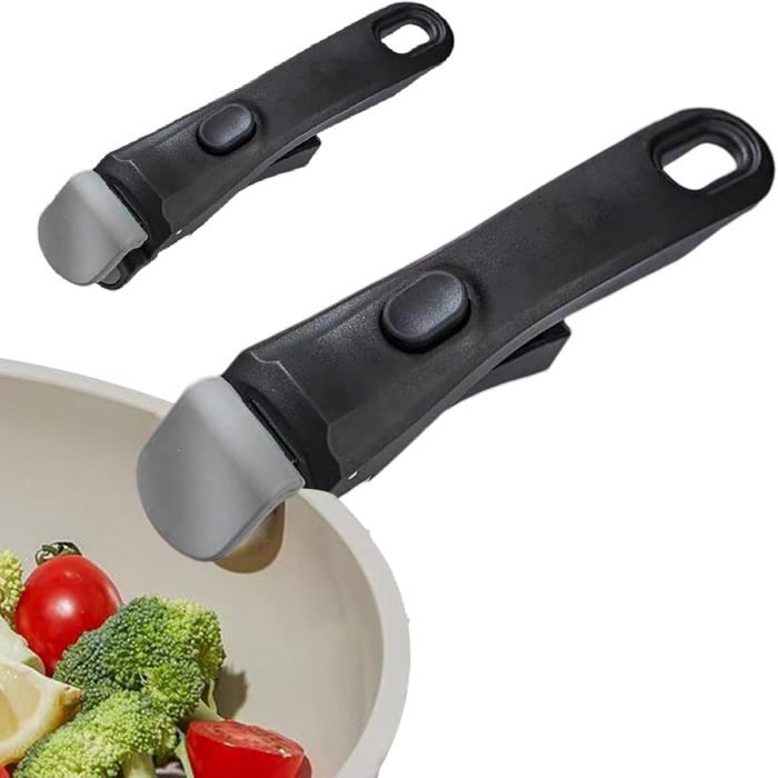 2 Pièces Poignée Amovible Mastrad - Poignee Détachable Pour Casserole Résistante À La Chaleur (250°C)Poignée Amovible Universelle 2 Pièces Poignée Amovible Mastrad - Poignee Détachable Pour Casserole Résistante À La Chaleur (250°C)Poignée Amovible Universelle