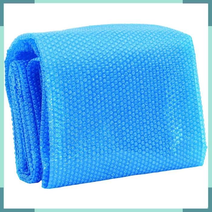 90673 Couverture de piscine ronde 488 cm PE Bleu