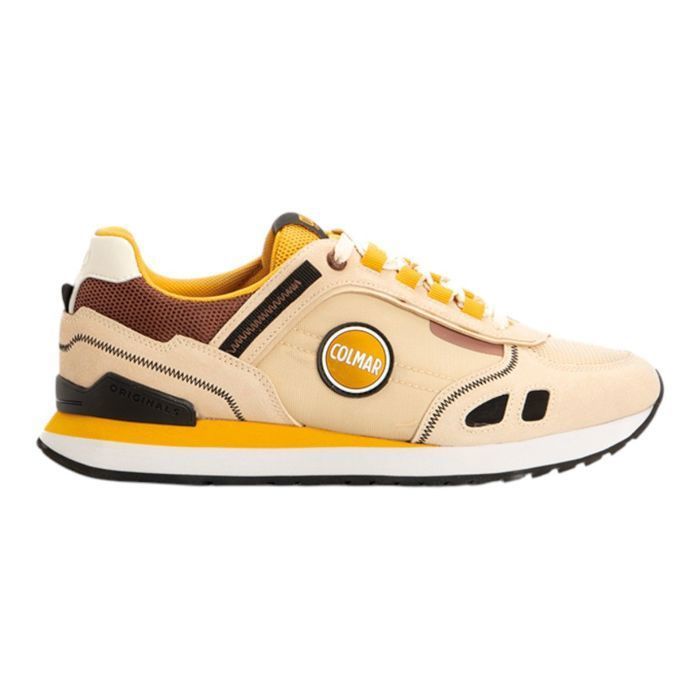 Baskets homme Colmar Travis Sport Colors Ref 67927 136 Beige