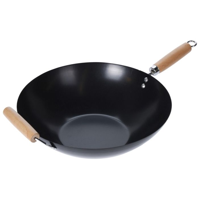 Poêle WOK en acier diamètre 35 cm