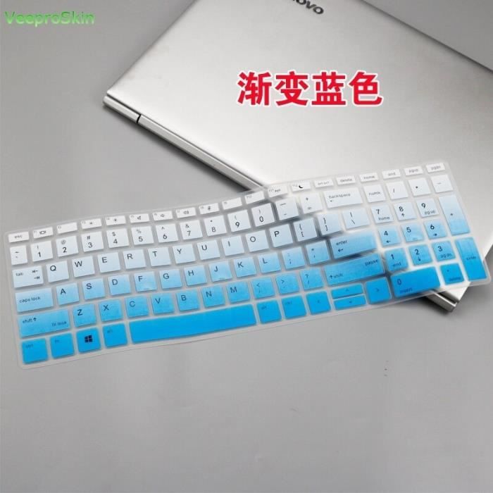 Housse Silicone Clavier HP 15,6" – Protection Anti-éclaboussures, Anti-poussière | Noir, Ultra Fine - 1