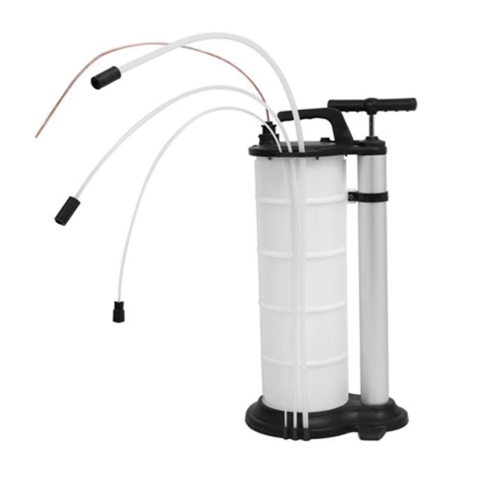 BOOMSTART Pompe d'aspiration d'huile, 9 l, avec 4 tuyaux, pompe d'aspiration, pompe d'extraction d'huile, appareil de purge de frein, pompe d'aspiration manuelle, pour changement d'huile moteur de BOOMSTART Pompe d'aspiration d'huile, 9 l, avec 4 tuyaux, pompe d'aspiration, pompe d'extraction d'huile, appareil de purge de frein, pompe d'aspiration manuelle, pour changement d'huile moteur de