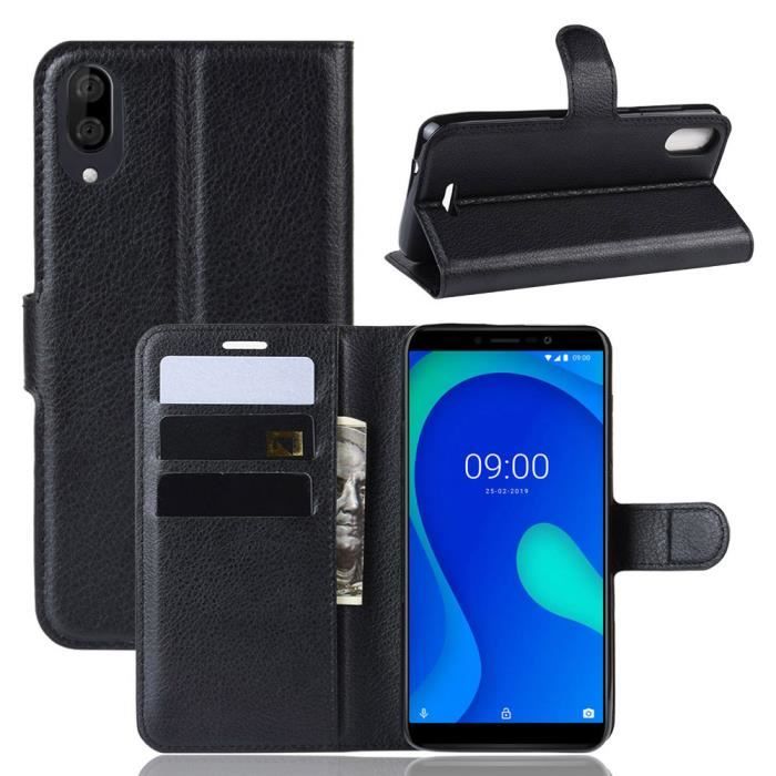 Étui Portefeuille Zanae Y80 Noir