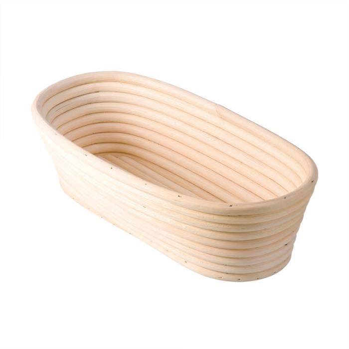 Panier A Pain De Pain Levant Banneton Panier A Pain Levain Pour Pain De Cuisson Ovale Achat Vente Panier De Cuisson Panier A Pain De Pain Levant Cdiscount