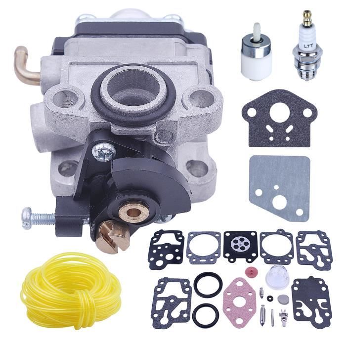 Carburetor Fuel Filter Line Kit For Troy-bilt Tb415cs Tb490bc Tb465ss Tb475ss Tb