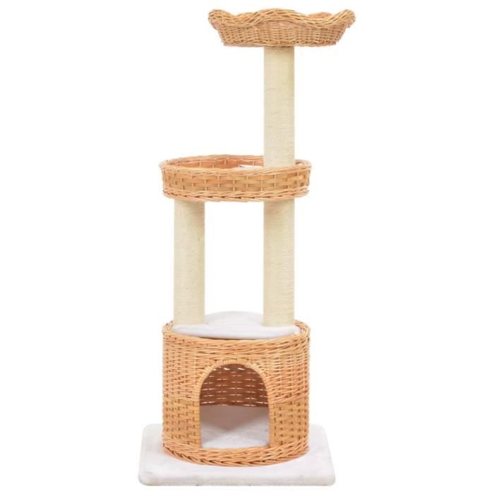 Tidyard Arbre A Chat Avec Griffoir En Sisal Naturel Bois De Saule Fabrication A La Main Durable Et Confortable Style Moderne Cdiscount Animalerie Tidyard Arbre A Chat Avec Griffoir En Sisal Naturel Bois De Saule Fabrication A La Main Durable Et Confortable Style Moderne Cdiscount Animalerie