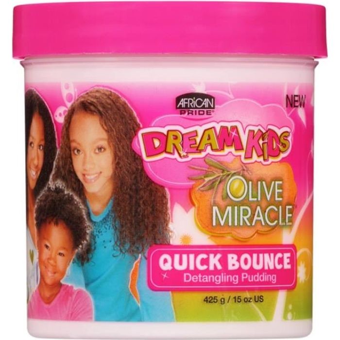 Crème Cheveux African Pride Dream Kids Olive Miracle - 170g, Hydratante, Pour Enfants - Neuve