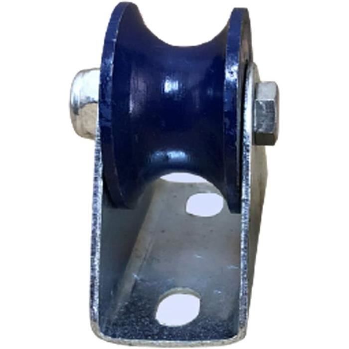 4 Poulies Roulement 0840UU - Roue Gorge U 8mm Intérieur, 40mm Extérieur Pour Guidage