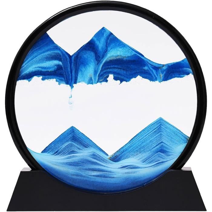 AOLIFLY Peinture de Sable Fluide - Images de Sable Rotatives 3D
