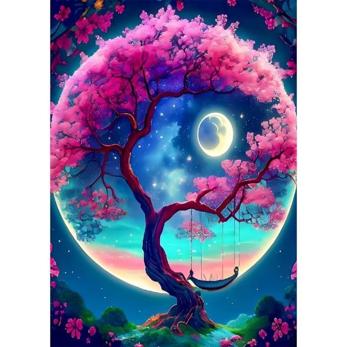 Diamond Painting 5D Paysage - Kit Complet Adultes - Marque MEIYUDA - Toile & Perles