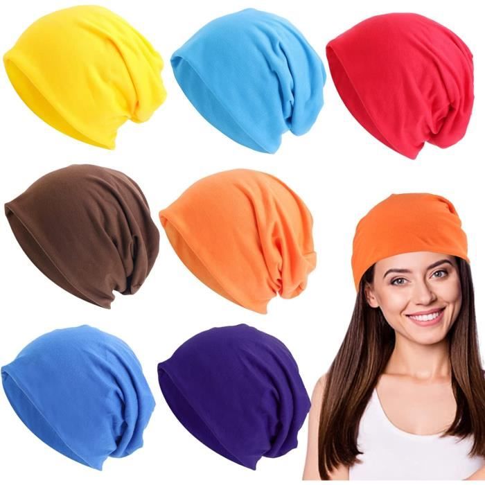 2 Pièces Bonnet Jersey Léger Pour Hommes Et Femmes Unisexe Bonnet