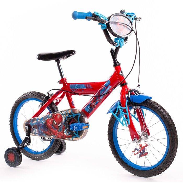 Vélo de ville - loisir - HUFFY - Spiderman - 16 pouces - pour garçon de 5 à 7 ans
