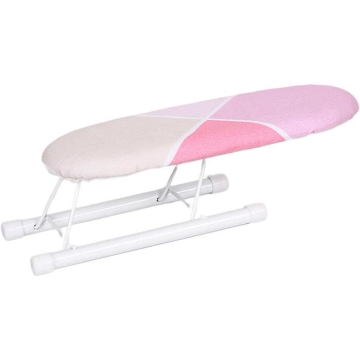 Table à Repasser Pliable Duwee - Housse Résistante à La Chaleur, Hauteur Réglable (63-82cm), Repose-fer, 33 X 96 Cm - 8