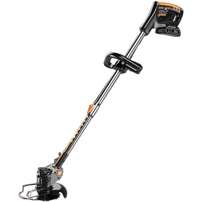 Poignée De Coupe-Herbe, Poignée Ergonomique De Coupe-Bordure Universelle Poignée De Désherbage En Acier Inoxydable Extension De Poignée De Désherbage Pour Poignée De Machine De Soin De Pelouse