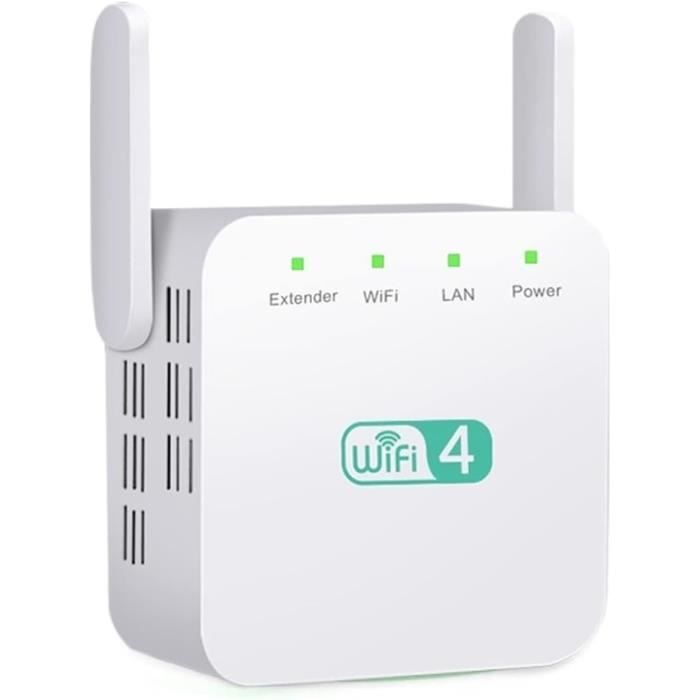 Le WiFi Booster Router de répéteur WiFi sans Fil 300-1200 Mbps Double ...