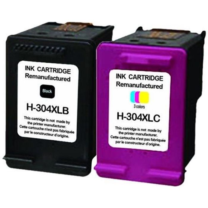 HP 305XL Cartouche dEncre Tricolore Authentique HP DeskJet 2700 HP ENVY 6000 et HP ENVY Pro 6400 pour HP DeskJet 2300 3YM63AE HP DeskJet Plus 4100