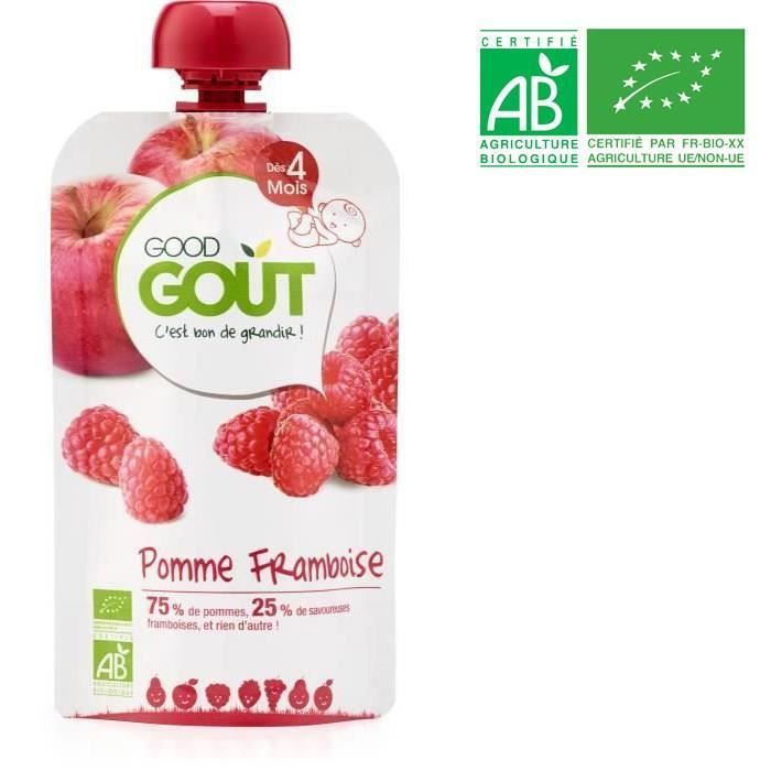 Good Gout Pomme Framboise Bio 1g Achat Vente Plats Cuisines Good Gout Pomme Framboise Bio 1g Cdiscount Pret A Porter