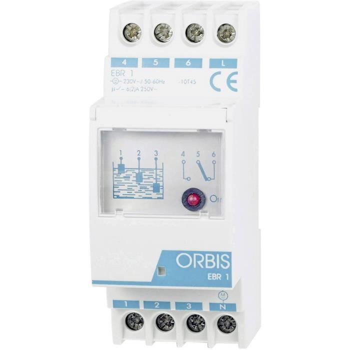 Capteur de niveau de remplissage ORBIS Zeitschalttechnik EBR-1 OB230130 Tension de fonctionnement: 230 V-AC 1 pc(s)