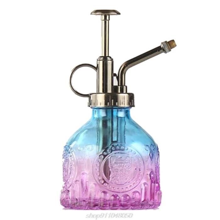 Verre Plantes Vaporisateur D'arrosage, 200ml Rétro Avec Pompe Supérieure Arrosoir, Pulvérisateur