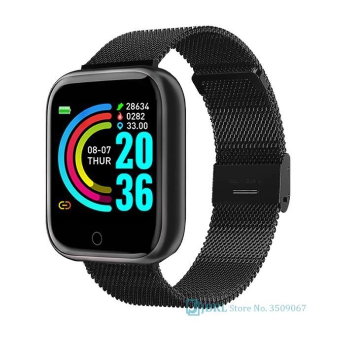 Montre connectée femme carree clearance