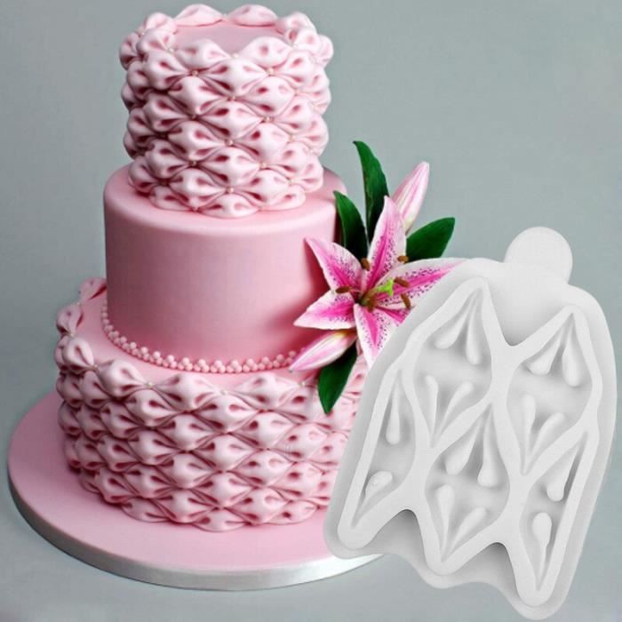 Silicone 3d Moule rose feuille crème gâteau emporte-pièce anniversaire mariage 