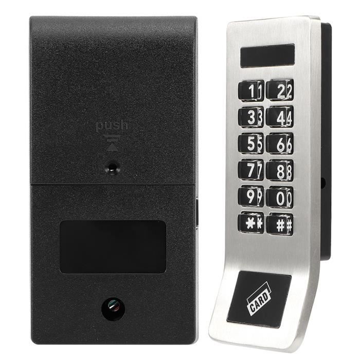 Serrure à Code Numérique Alliage Zinc - Serrure Codée Avec Clés Pour Armoire 20mm