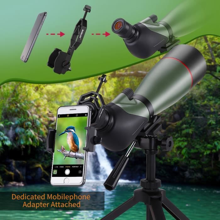 BOBLOV Monoculaire Télescope,Longuevue 2060X80 Spotting Scope — free download