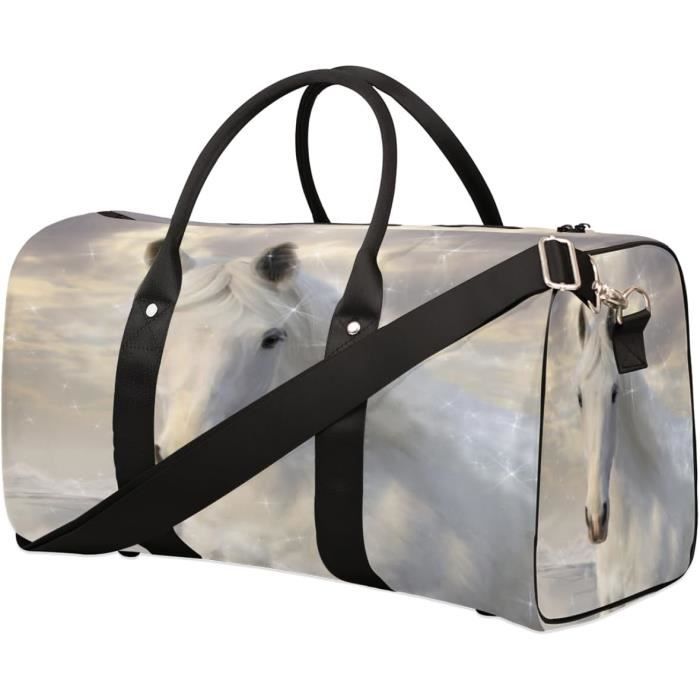 Sac Week-end En Cuir Imprimé Animal Terrida Tangaroa Venezia - Style Voyage Décontracté