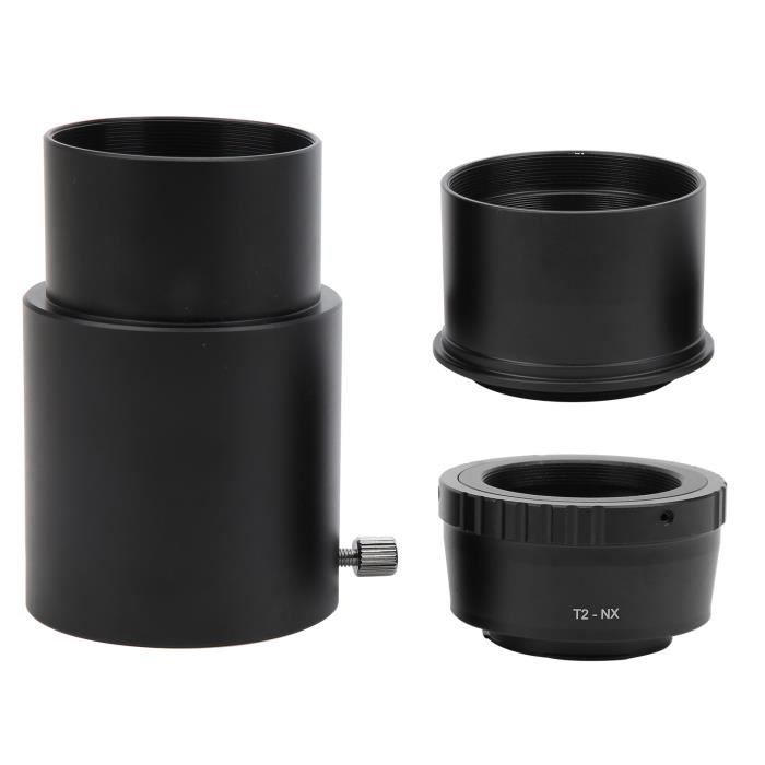 Adaptateur De Tube D'extension Oculaire 60mm En Métal - Pour Télescopes 2 Pouces, Vis De Serrage En Laiton, Anodisé Noir - 4