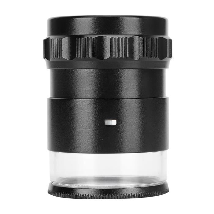 CHN Loupe Loupe Loupe De Loupe 8Led 10X Avec Loupe Réglable Haute