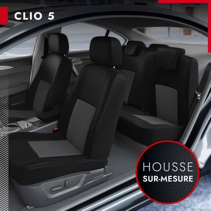 Housse De Siege Auto Voiture Sur Mesure Pour Renault Clio 5 Des 06 19 Achat Vente Housse De Siege Housse De Siege Auto Cdiscount