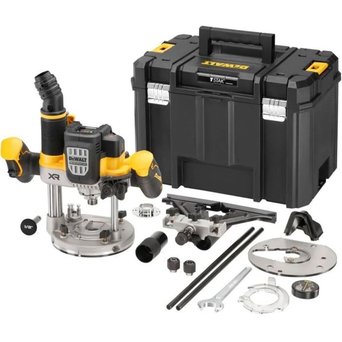 Défonceuse DEWALT DCW620NT XJ XR 18V Brushless 8 12 mm - vue 2