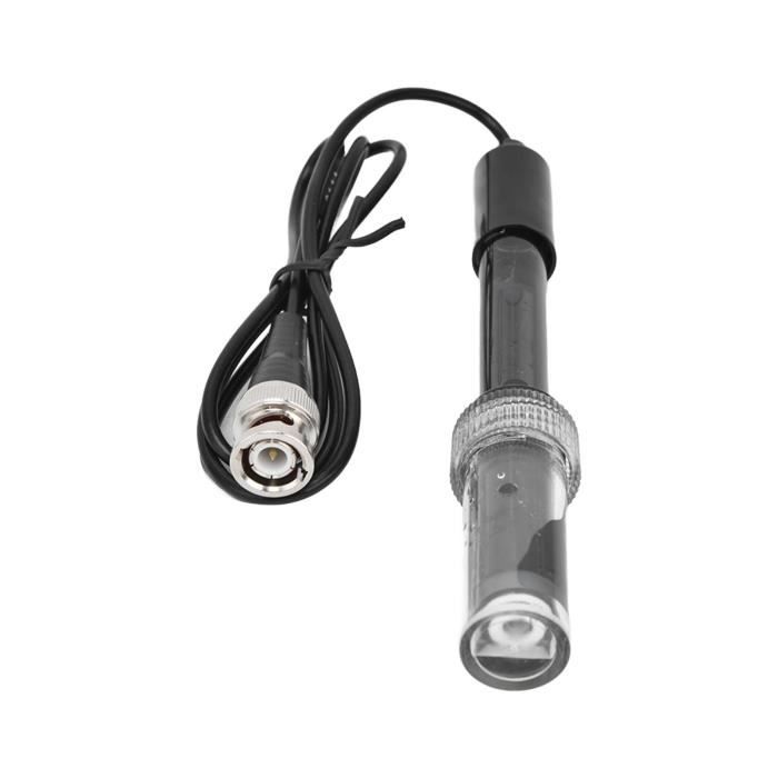 Sonde PH Weipro Avec Câble BNC 1,5m | Haute Précision 0-14pH | Pour Aquarium, Laboratoire | Électrode Verre
