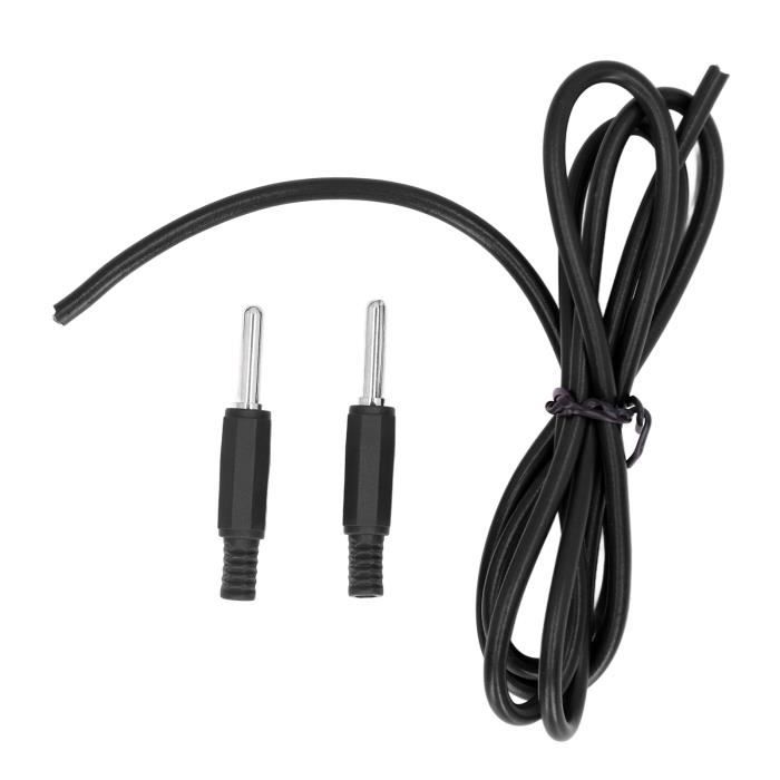 Lot De 4 Câbles De Test Banane 1 Mètre - Mâle/femelle 4 Mm, Silicone 13AWG, Neufs