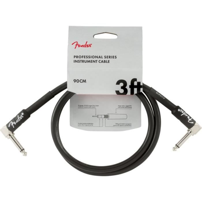 CORDIAL Câble Guitare Jack 1,5m - Lot De 2 - Droit/coudé - Qualité Pro
