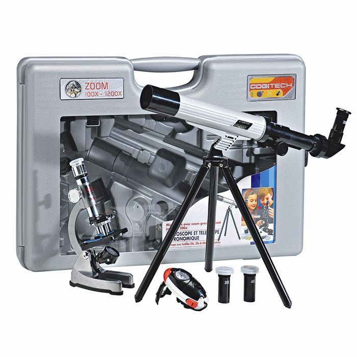 Mallette Microscope + Telescope Cdiscount Jeux Jouets