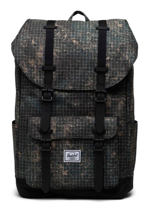 Herschel Eco Little America Backpack Forest Grid 196681 sac