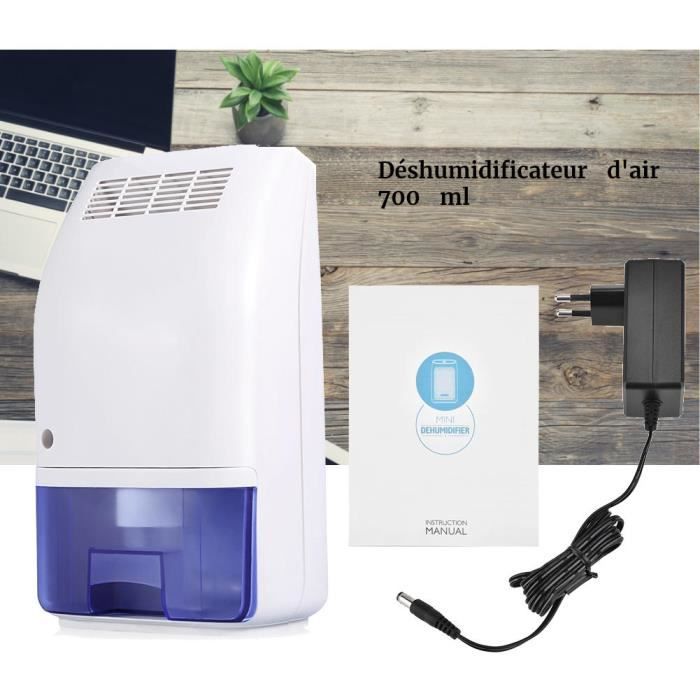 Déshumidificateur électrique 2,2L Portable - Arrêt Auto, Minuterie, Silencieux - Pour Chambre, Salle De Bain - 3