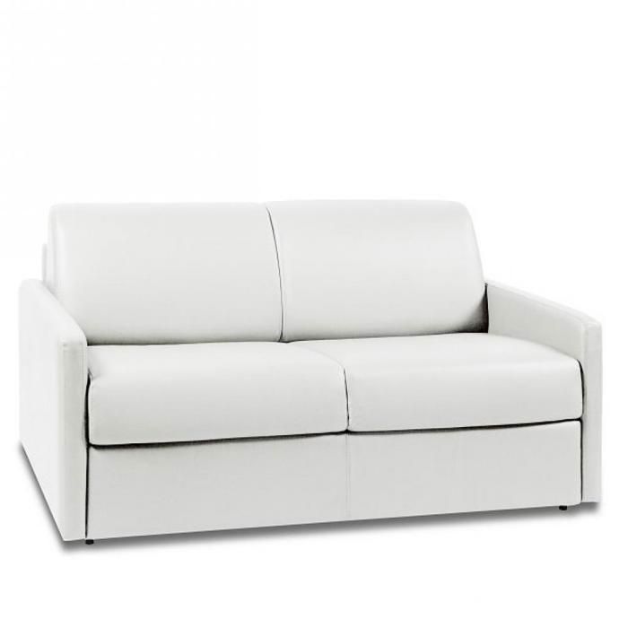 Canape Cuir Blanc Cdiscount Maison