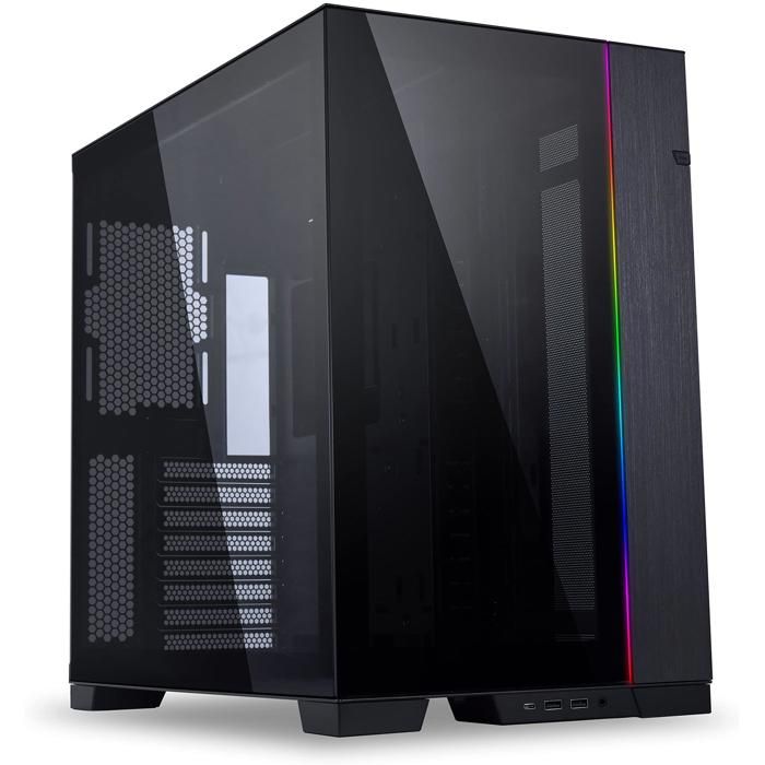 Boîtier gaming Lian Li O11 Dynamic EVO Tour midi noir en verre trempé